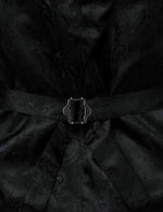 Gilet de costume à col en V simple boutonnage imprimé cachemire métallique pour homme / gilet de smoking