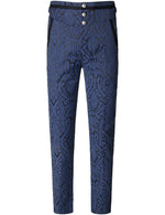 Pantalon gothique pour homme Pantalon de costume de Cosplay Pantalon victorien Steampunk