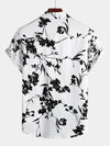 Chemise décontractée de vacances tropicales pour hommes