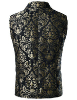 Gilet à double boutonnage victorien pour homme gilet gothique steampunk