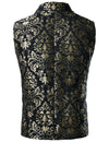 Gilet à double boutonnage victorien pour homme gilet gothique Steampunk