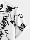 Chemise décontractée de vacances tropicales pour hommes