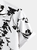 Chemise décontractée de vacances tropicales pour hommes