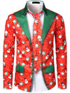 Lot de 2 |Chemise à manches longues coupe classique impression Noël