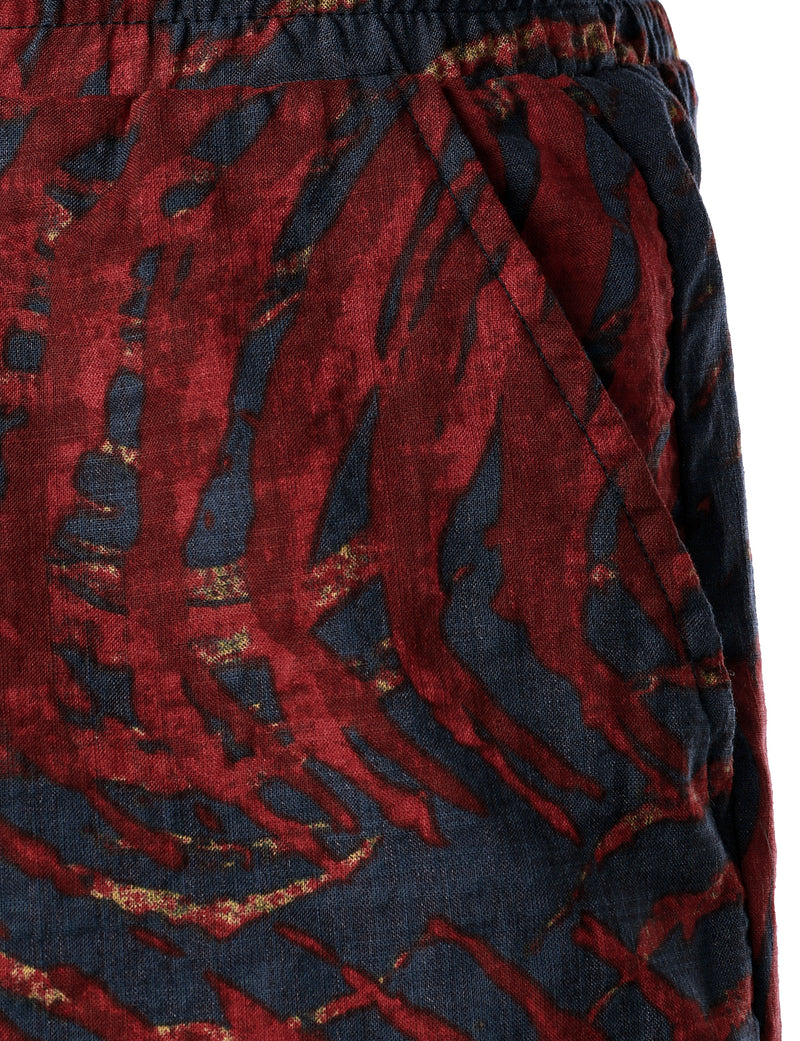Chemises et shorts hawaïens boutonnés décontractés pour hommes