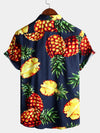 Chemise en coton pour hommes Pineapple Holiday