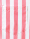 Chemise de plage de vacances à manches courtes Aloha Floral Flamingo Hawaiian Animal Pink Striped Flowers pour hommes