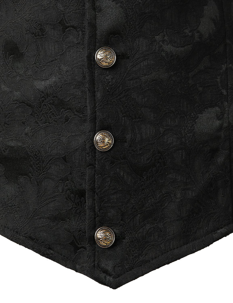 Gilet de costume victorien pour homme gilet gothique Steampunk gilet