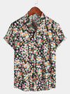 Lot de 3 |  Chemise d'été à manches courtes à imprimé floral pour hommes