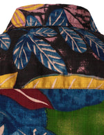 Chemise hawaïenne en coton à manches courtes pour homme
