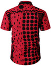 Ensemble chemise et short Boho vintage en coton pour homme