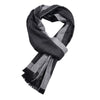 Écharpe color-block douce et légère pour homme