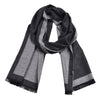 Écharpe color-block douce et légère pour homme