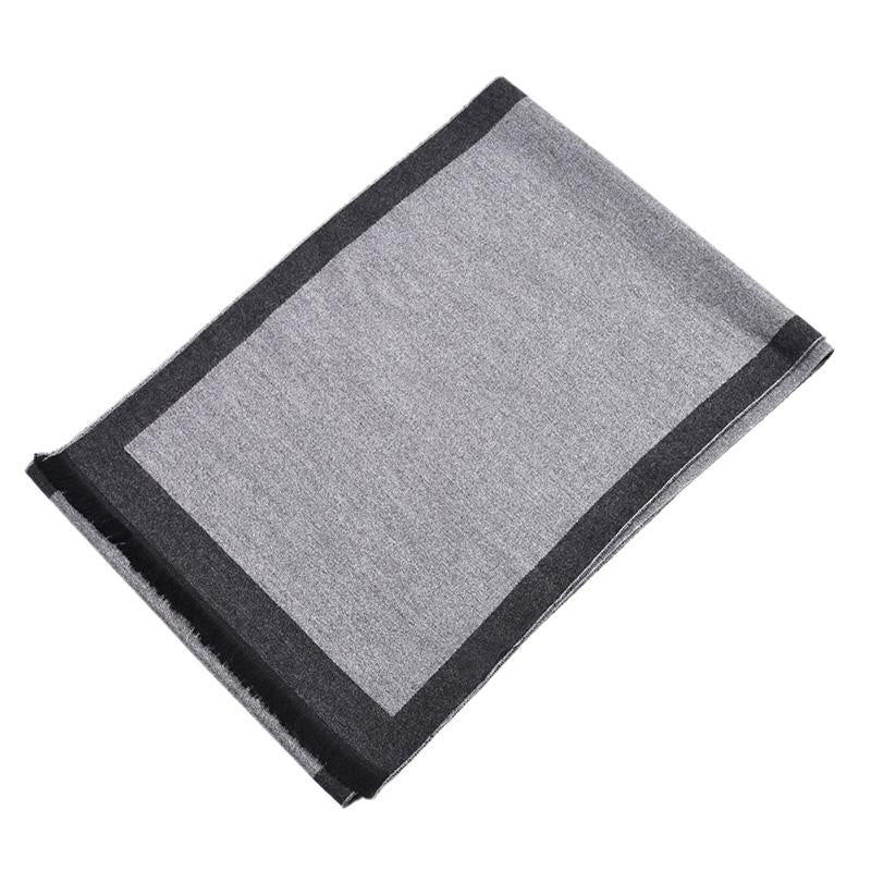 Écharpe color-block douce et légère pour homme