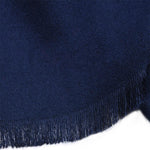 Écharpe chaude décontractée classique de couleur unie pour hommes