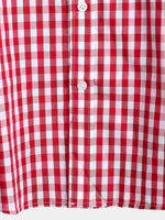 Chemises homme en coton uni à carreaux multicolores