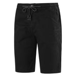 Shorts en coton couleur solide décontracté pour hommes