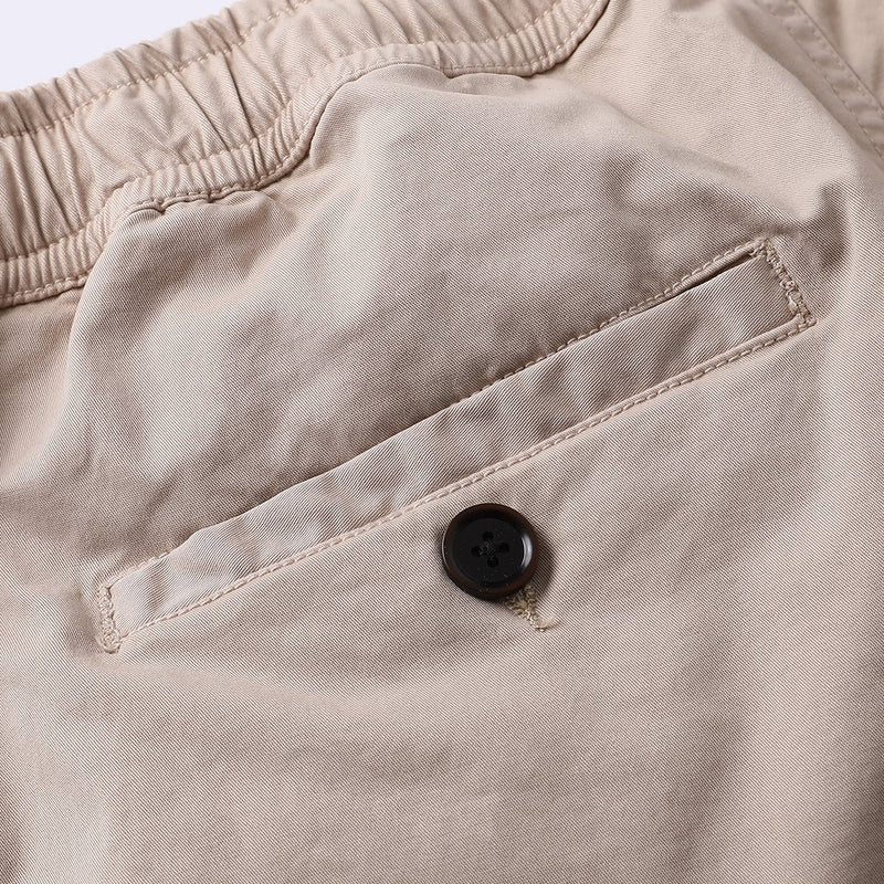Shorts en coton couleur solide décontracté pour hommes
