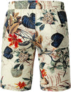 Short hawaïen décontracté en coton pour hommes