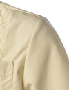 Bouton à manches courtes homme Down Cuban Guayabera Shirts Casual Suits