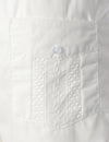 Bouton à manches courtes homme Down Cuban Guayabera Shirts Casual Suits