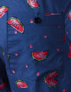 Short d'été hawaïen Aloha en coton respirant pour homme