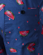 Short d'été hawaïen Aloha en coton respirant pour homme